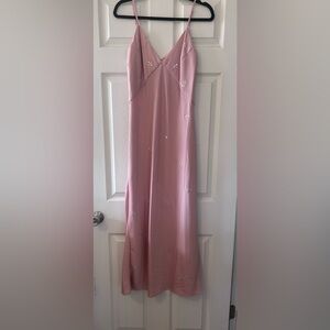 a new day Pink A-Line Skirt with Silver Accents